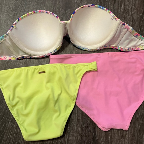 VS Bikini Top & Bottoms (VS & Aerie) Bundle - 34C & Small - Picture 3 of 3